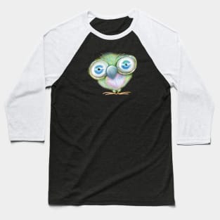 Burt the Big-Eyed Bird Baseball T-Shirt